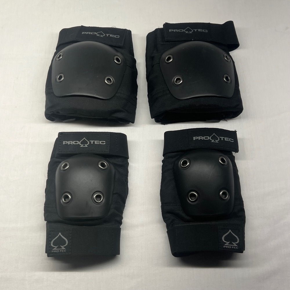Pro-Tec Knee & Elbow Pads Set Black
Protective‎ Gear Skateboard Rollerblade BMX